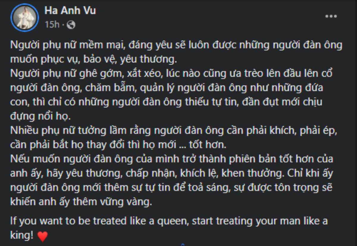 Động thái của Hà Anh khi bị nghi là người mà Xuân Lan ám chỉ 'nữ hoàng đạo lý' Ảnh 3