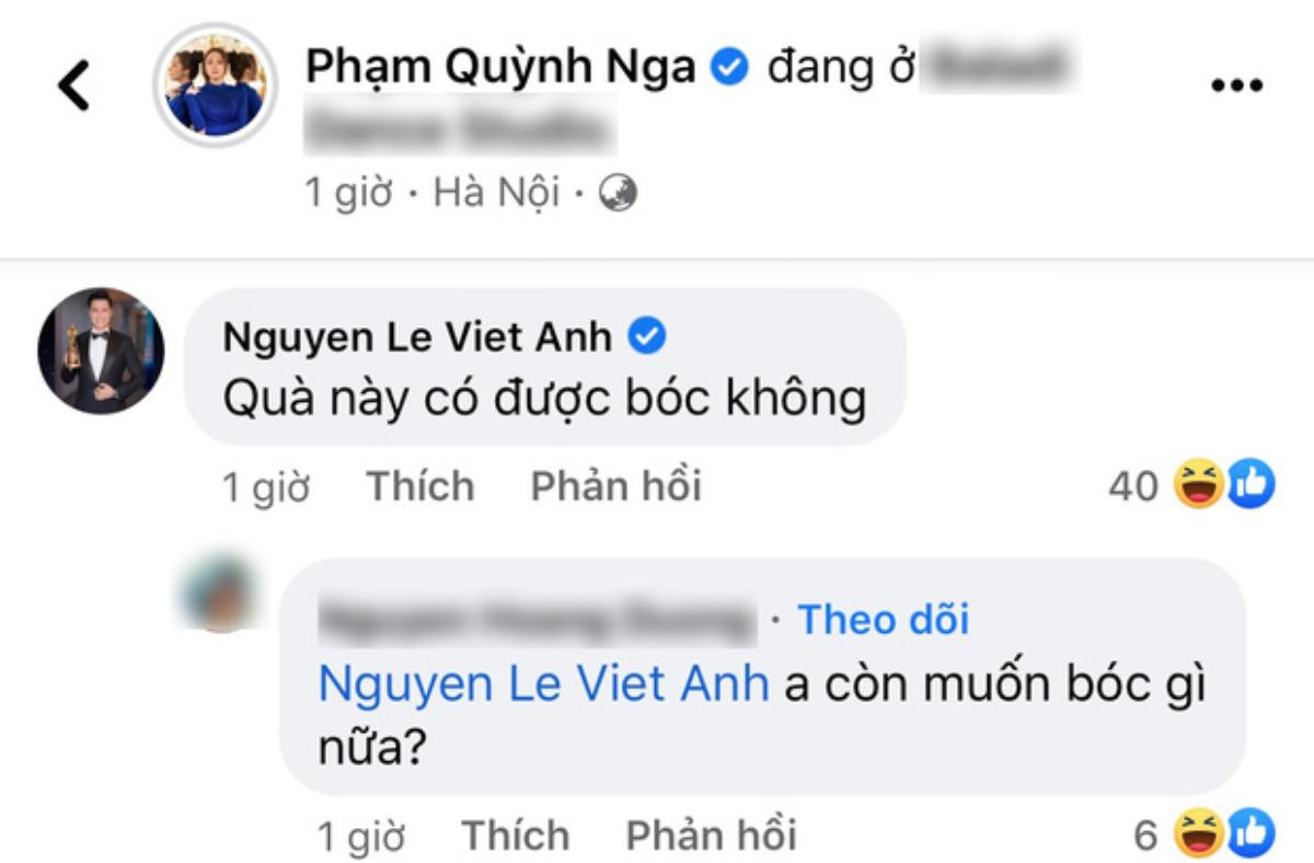 Quỳnh Nga khoe đường cong nuột nà còn tự nhận là một món quà, Việt Anh liền nhảy vào đòi 'bóc' Ảnh 2