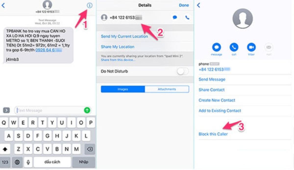 3 cách chặn tin nhắn rác iMessage gây phiền toái trên iPhone Ảnh 2