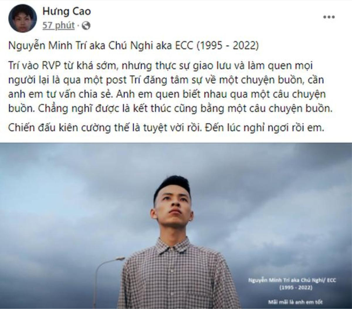 Showbiz Việt nhận tin buồn: Một rapper qua đời ở tuổi 27 sau nhiều tháng chống chọi với ung thư hiếm gặp Ảnh 1