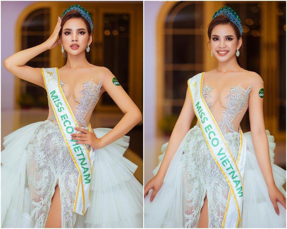 Vừa đăng quang, Miss Eco Vietnam đã bị nghi dùng vương miện rẻ tiền, như mua ngoài chợ Ảnh 2