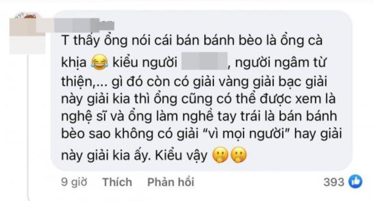 Nghệ sĩ Duy Phương lên tiếng 'cà khịa' nghệ sĩ tai tiếng vẫn nhận giải thưởng lớn Ảnh 4