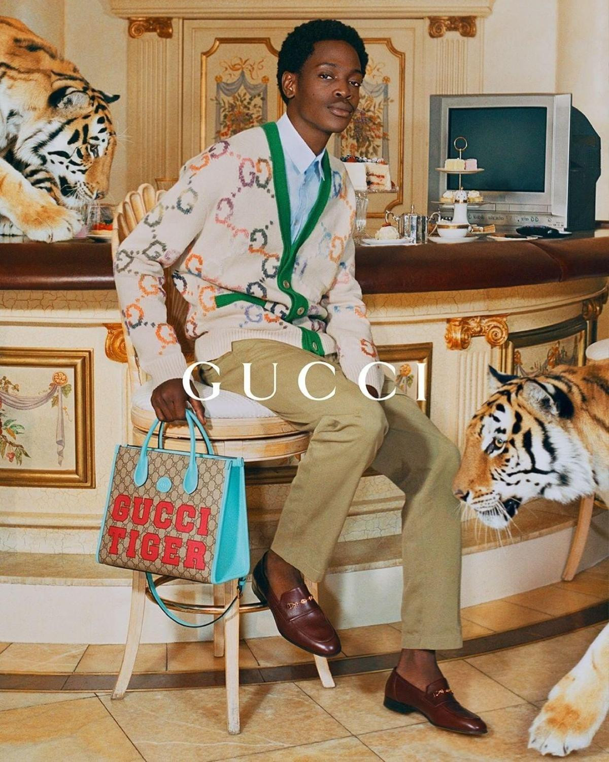 Quảng cáo năm mới của Gucci có nguy cơ bị gỡ vì sử dụng hổ thật Ảnh 2