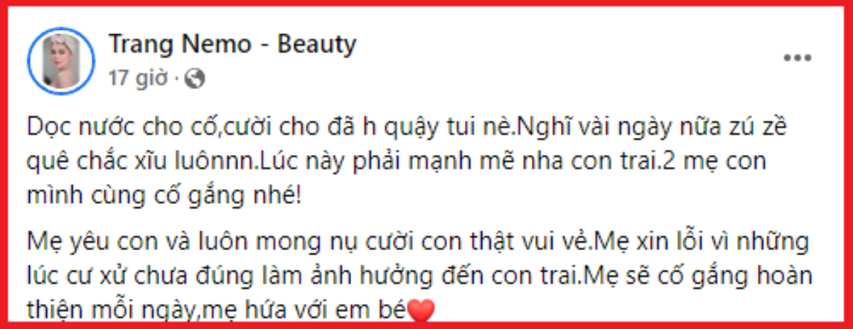 Sau lùm xùm với Trần My, Trang Nemo bất ngờ xin lỗi 1 người vì cư xử chưa đúng và hứa hoàn thiện mỗi ngày Ảnh 2