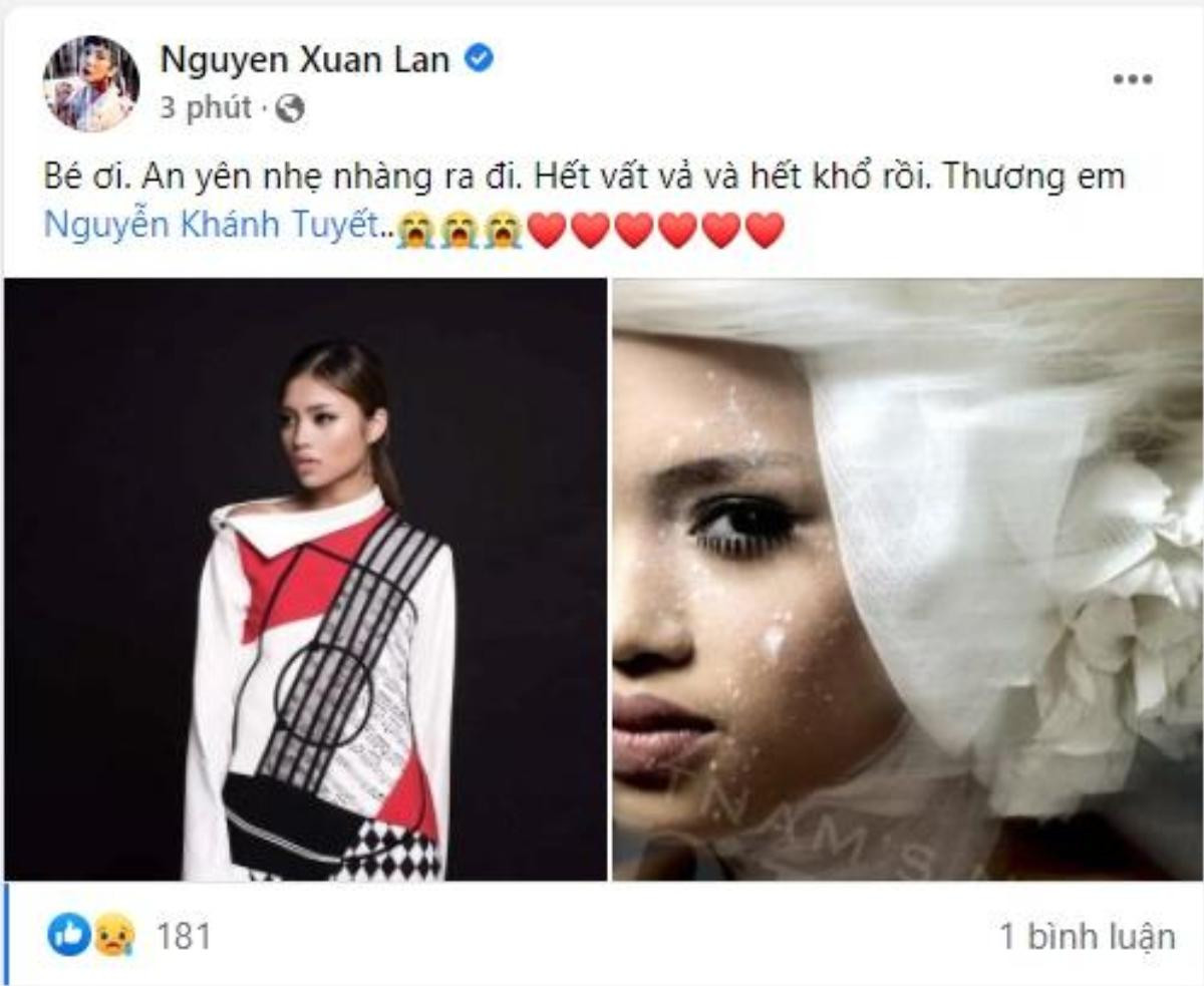 Nguyên nhân qua đời và thông tin chương trình tang lễ của người mẫu Nguyễn Tuyết Ảnh 3