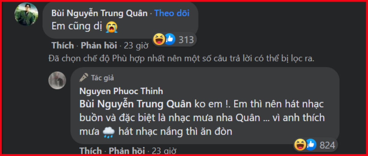 Nam ca sĩ bất ngờ tiết lộ không muốn hát nhạc buồn nữa, Noo Phước Thịnh liền để lại bình luận 'cảnh cáo' Ảnh 4