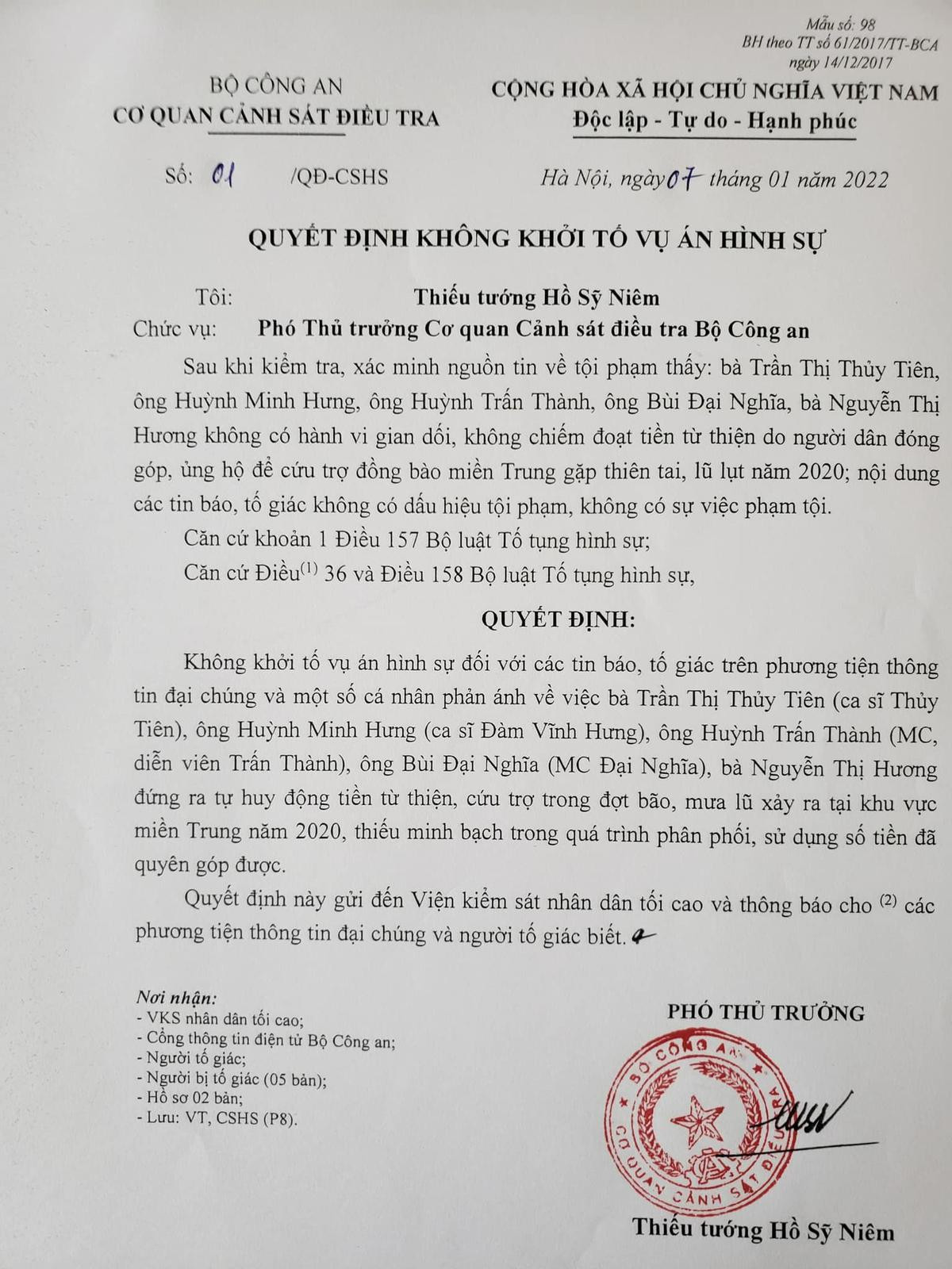 Động thái đầu tiên của Thuỷ Tiên sau khi Bộ Công an xác nhận không chiếm đoạt tiền từ thiện Ảnh 2