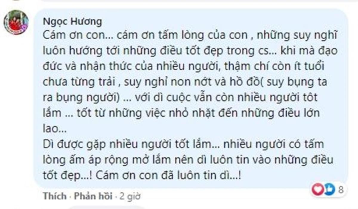 Mẹ Hồ Ngọc Hà chia sẻ đầy ẩn ý, nhắn nhủ đến 'ai đó' sau khi được minh oan cùng Trấn Thành, Thuỷ Tiên Ảnh 4