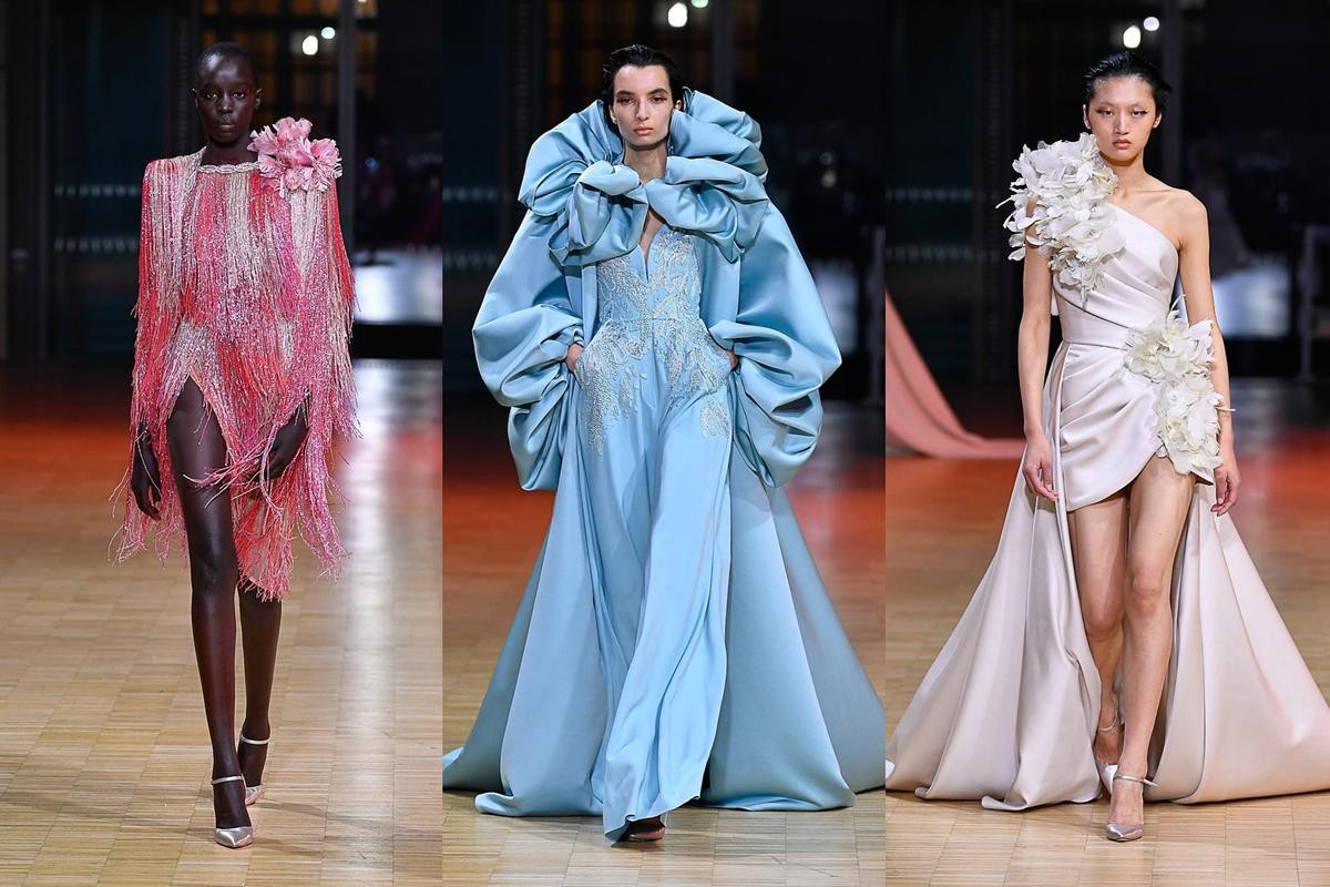 Phương Oanh kiều diễm trong show Haute Couture của Elie Saab, fan sởn da gà tự hào! Ảnh 16