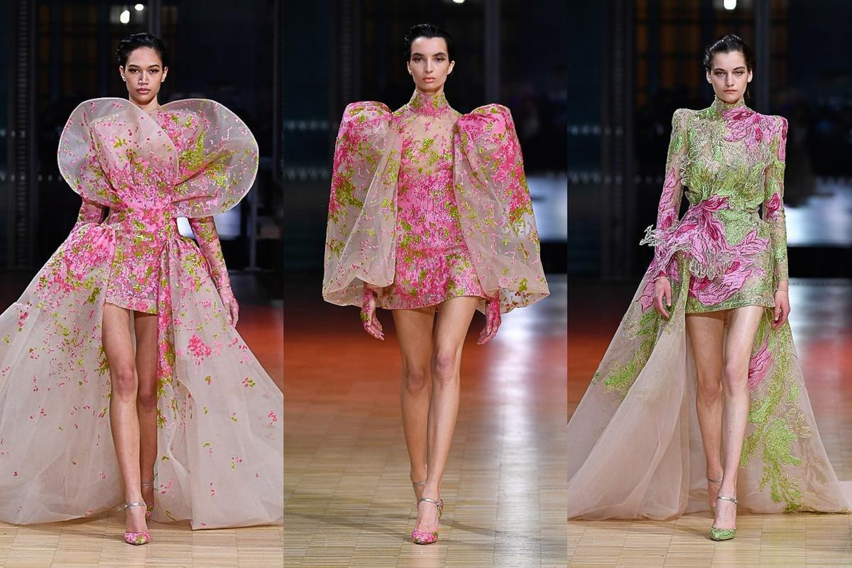 Phương Oanh kiều diễm trong show Haute Couture của Elie Saab, fan sởn da gà tự hào! Ảnh 21