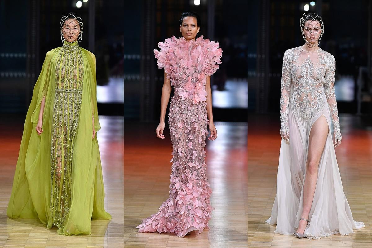 Phương Oanh kiều diễm trong show Haute Couture của Elie Saab, fan sởn da gà tự hào! Ảnh 9