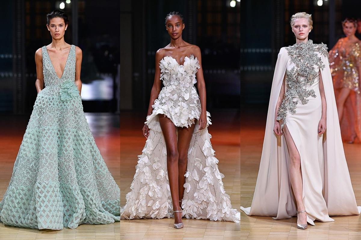 Phương Oanh kiều diễm trong show Haute Couture của Elie Saab, fan sởn da gà tự hào! Ảnh 15