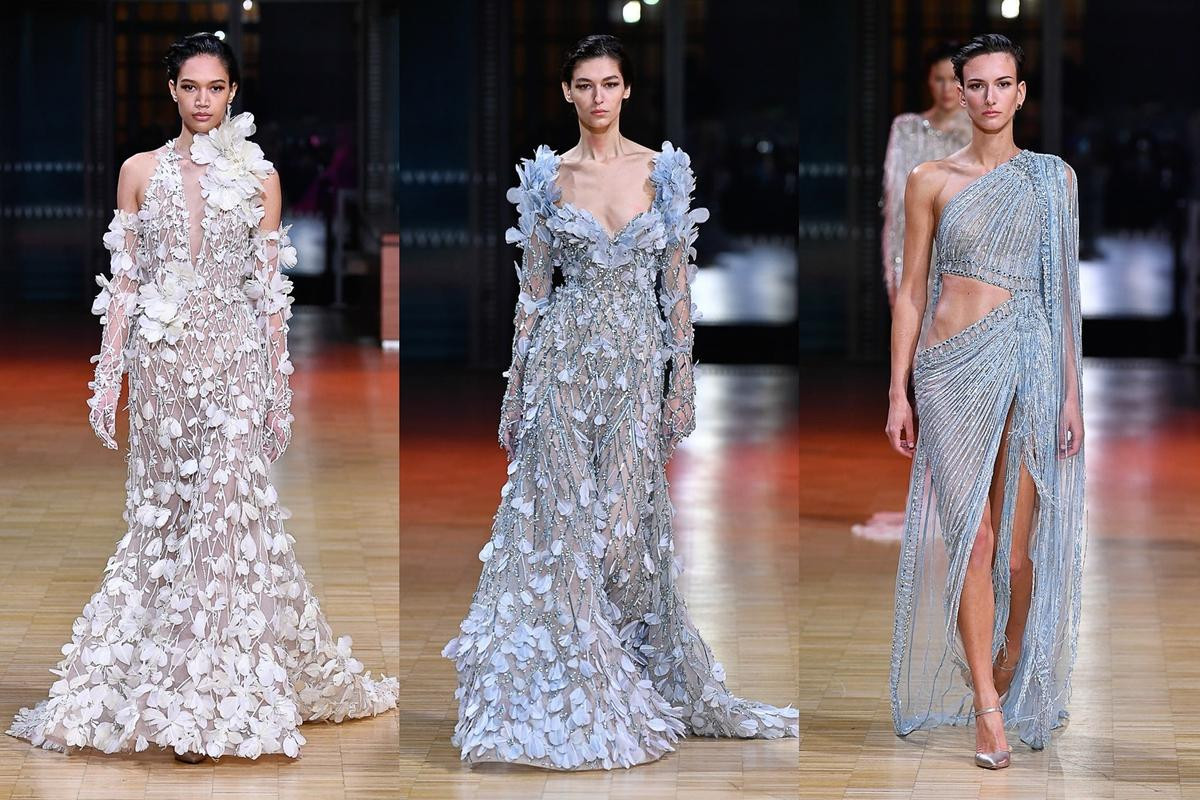 Phương Oanh kiều diễm trong show Haute Couture của Elie Saab, fan sởn da gà tự hào! Ảnh 8