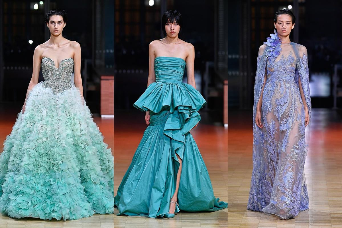 Phương Oanh kiều diễm trong show Haute Couture của Elie Saab, fan sởn da gà tự hào! Ảnh 7