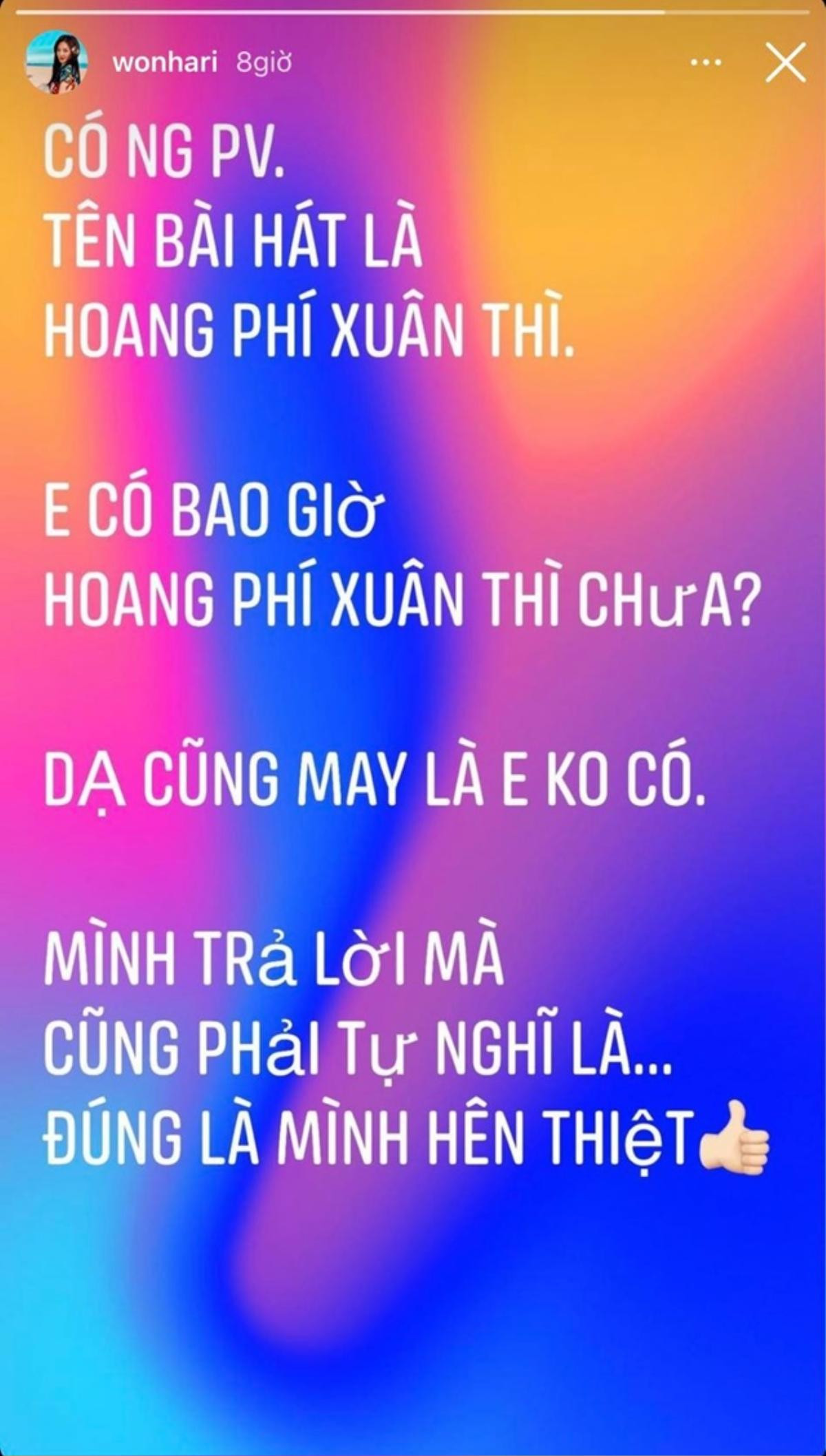 Hari Won trả lời ra sao khi được hỏi 'có hoang phí xuân thì không'? Ảnh 2