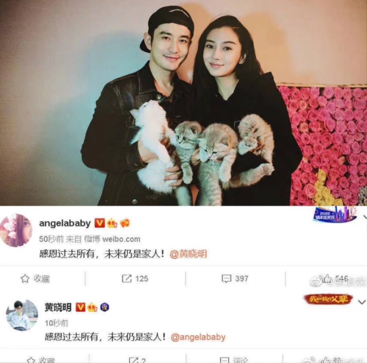 Thông tin ly hôn của Angelababy và Huỳnh Hiểu Minh.