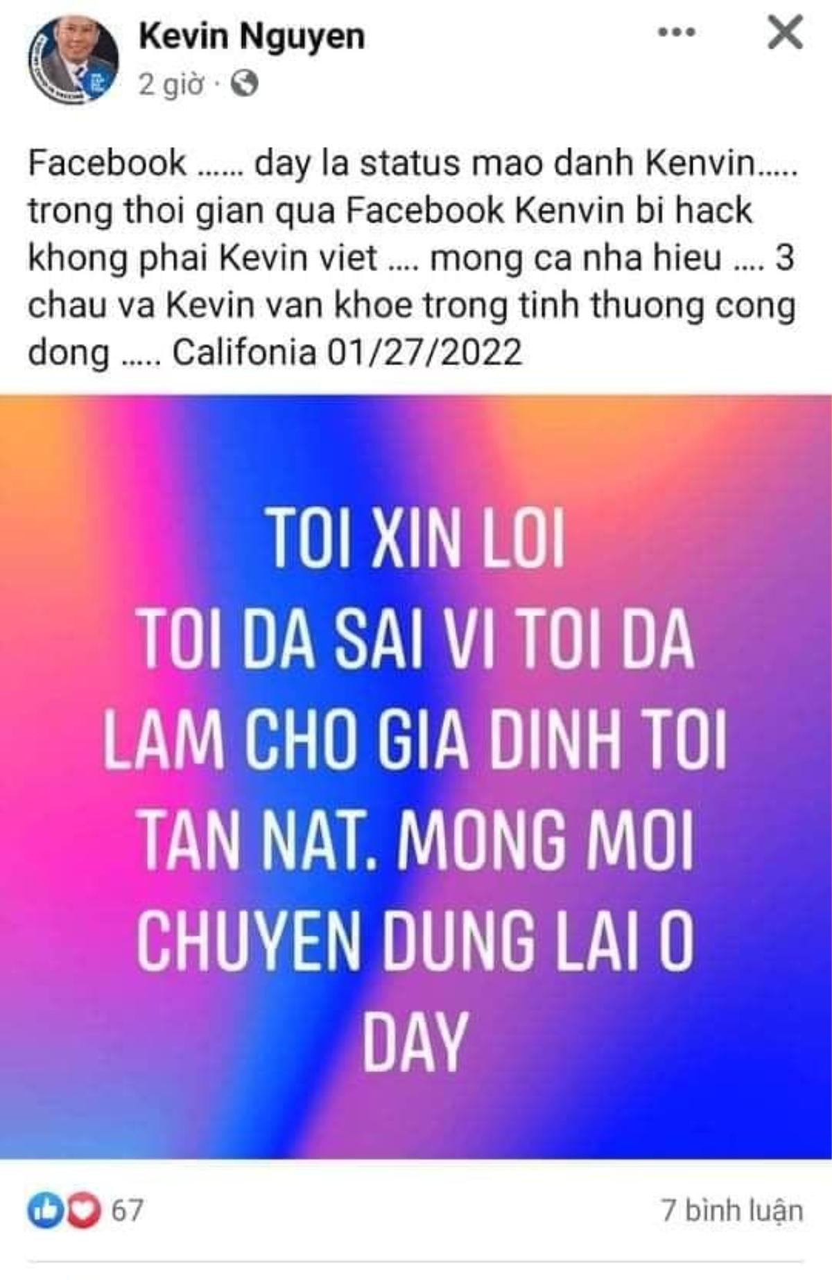 Sau thời gian ở ẩn, chồng của Thắm Bebe tái xuất, phủ nhận chuyện đăng status xin lỗi vợ Ảnh 2