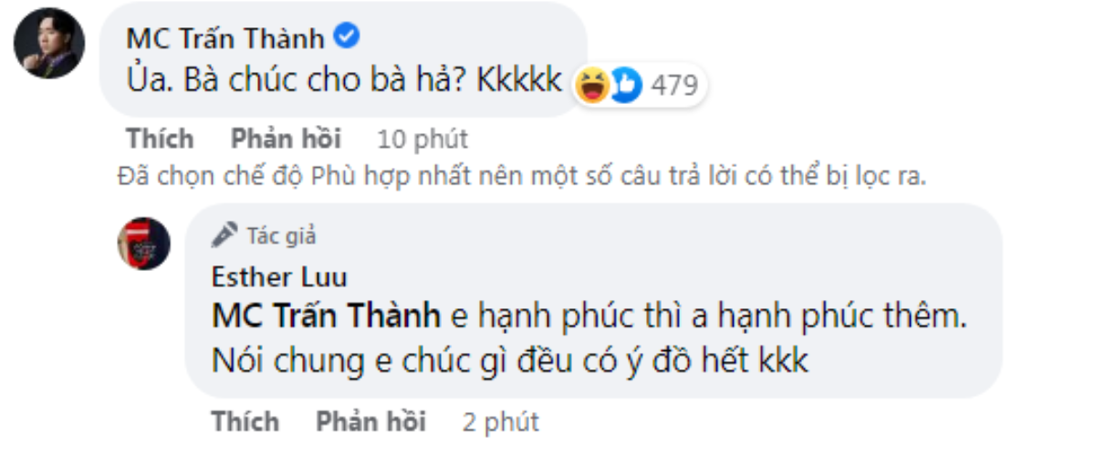 Hari Won chúc mừng sinh nhật Trấn Thành và phản ứng 'đáp lại' của nam MC khiến netizen bật cười Ảnh 4