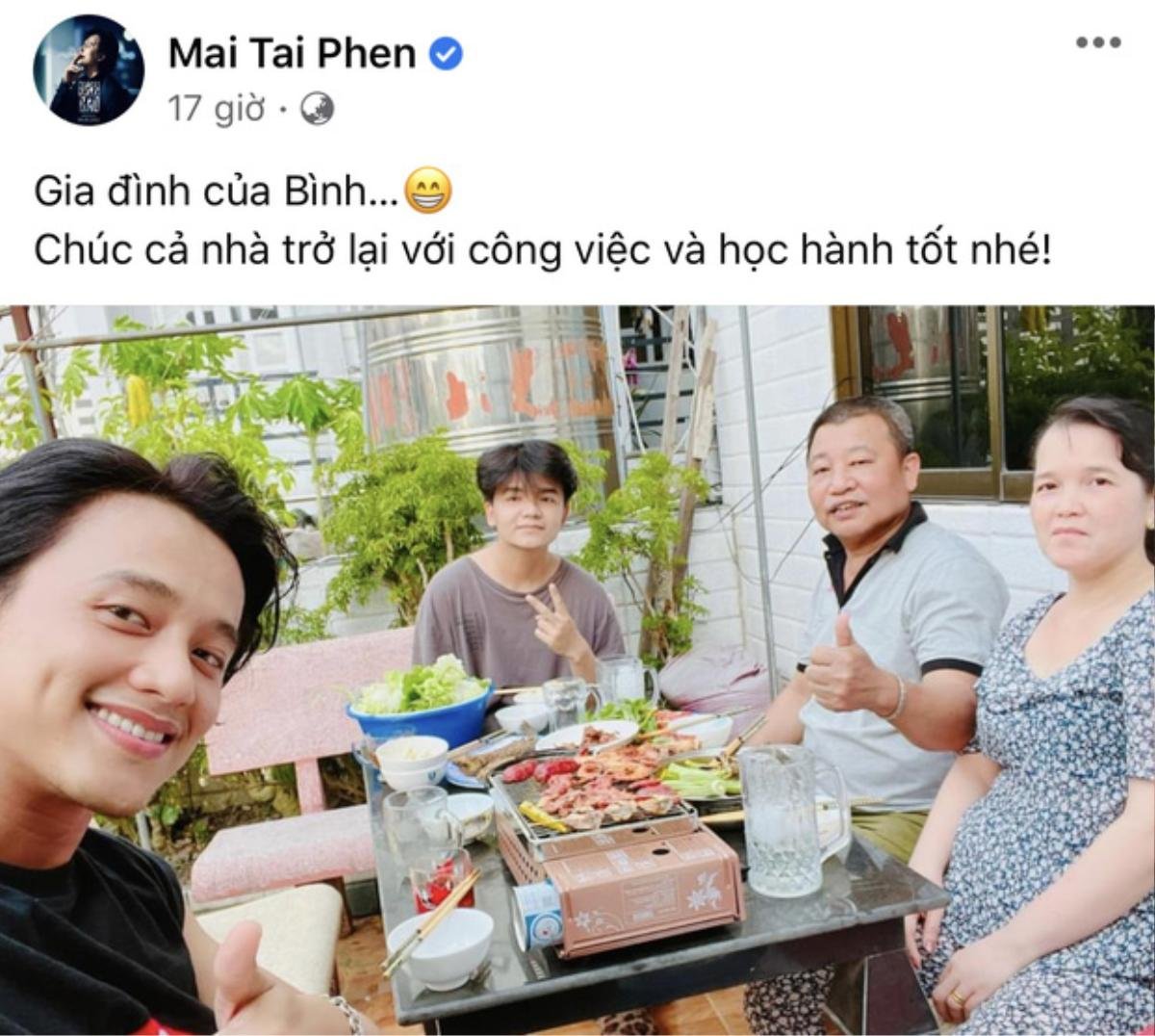 Mai Tài Phến đăng ảnh cùng gia đình, netizen đồng loạt gọi tên Mỹ Tâm kèm câu hỏi 'cực gắt' Ảnh 1