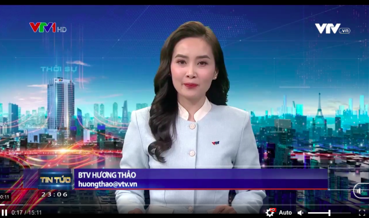 BTV miền Nam mới toanh lần đầu dẫn bản tin Thời sự của VTV khiến netizen 'rần rần' Ảnh 2