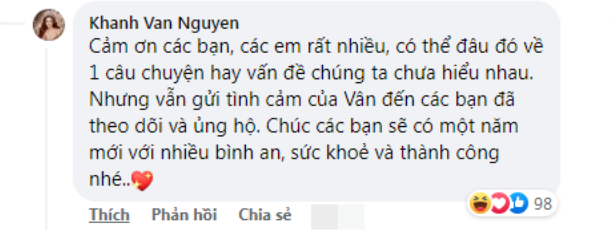 'Trái tim yêu thương' của Khánh Vân bị anti-fan tấn công, cô mạnh dạn đáp trả: 'Chúng ta chưa hiểu nhau' Ảnh 4