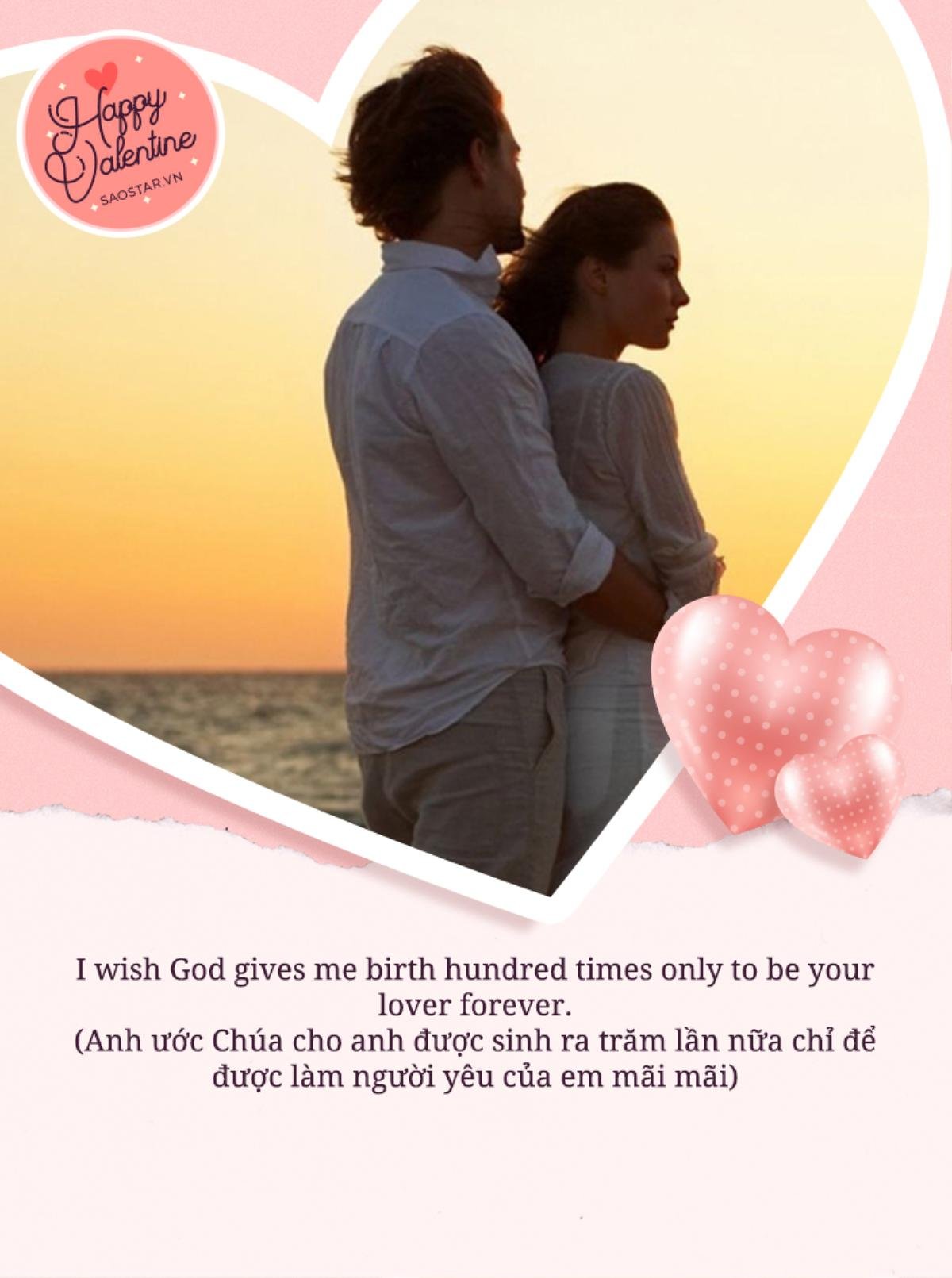 Những câu chúc Valentine bằng tiếng Anh, 'bỏ túi' ngay nếu muốn ghi điểm tuyệt đối trước 'nửa kia' Ảnh 4