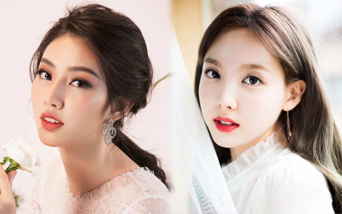 Nhan sắc Thùy Tiên đặt cạnh Nayeon (TWICE) khi livestream: Dân mạng 'phát lú' vì ngỡ chị em sinh đôi! Ảnh 2