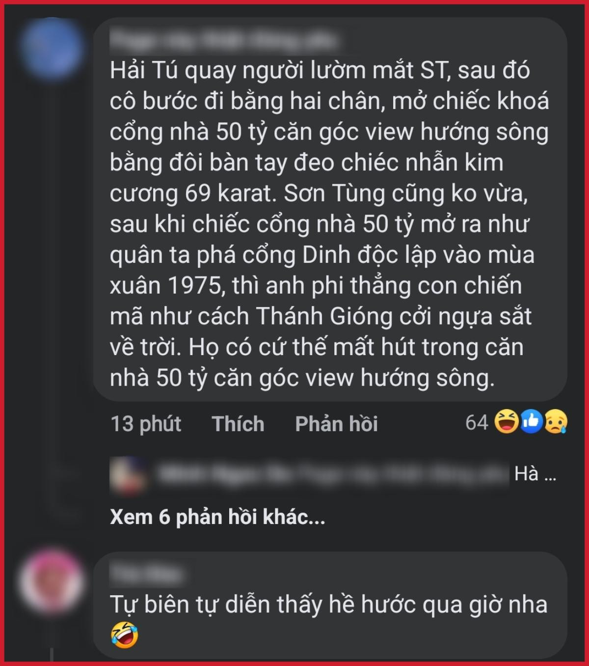 Vụ cãi nhau của Sơn Tùng - Hải Tú hài hước đến lạ thường qua màn tả thực từ dân mạng Ảnh 3