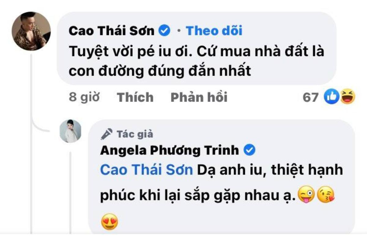 Angela Phương Trinh chốt nhẹ căn nhà tiền tỷ, Cao Thái Sơn liền để lại bình luận gây chú ý! Ảnh 4