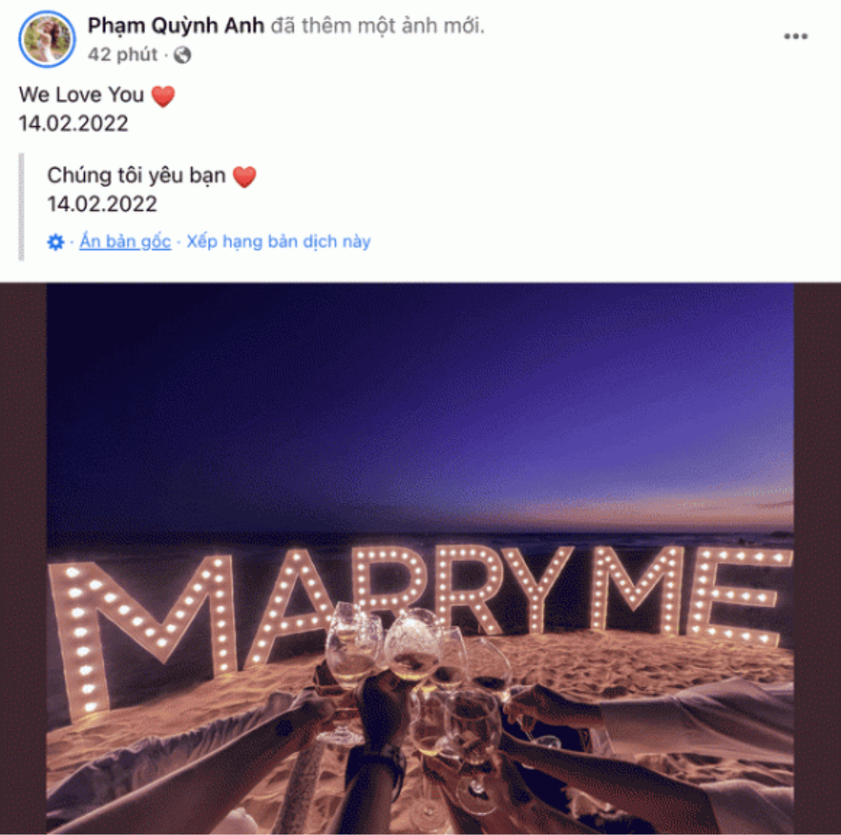 Rộ tin Phạm Quỳnh Anh được trai trẻ cầu hôn, hé lộ nữ chính buổi tiệc MARRY ME lãng mạn? Ảnh 2