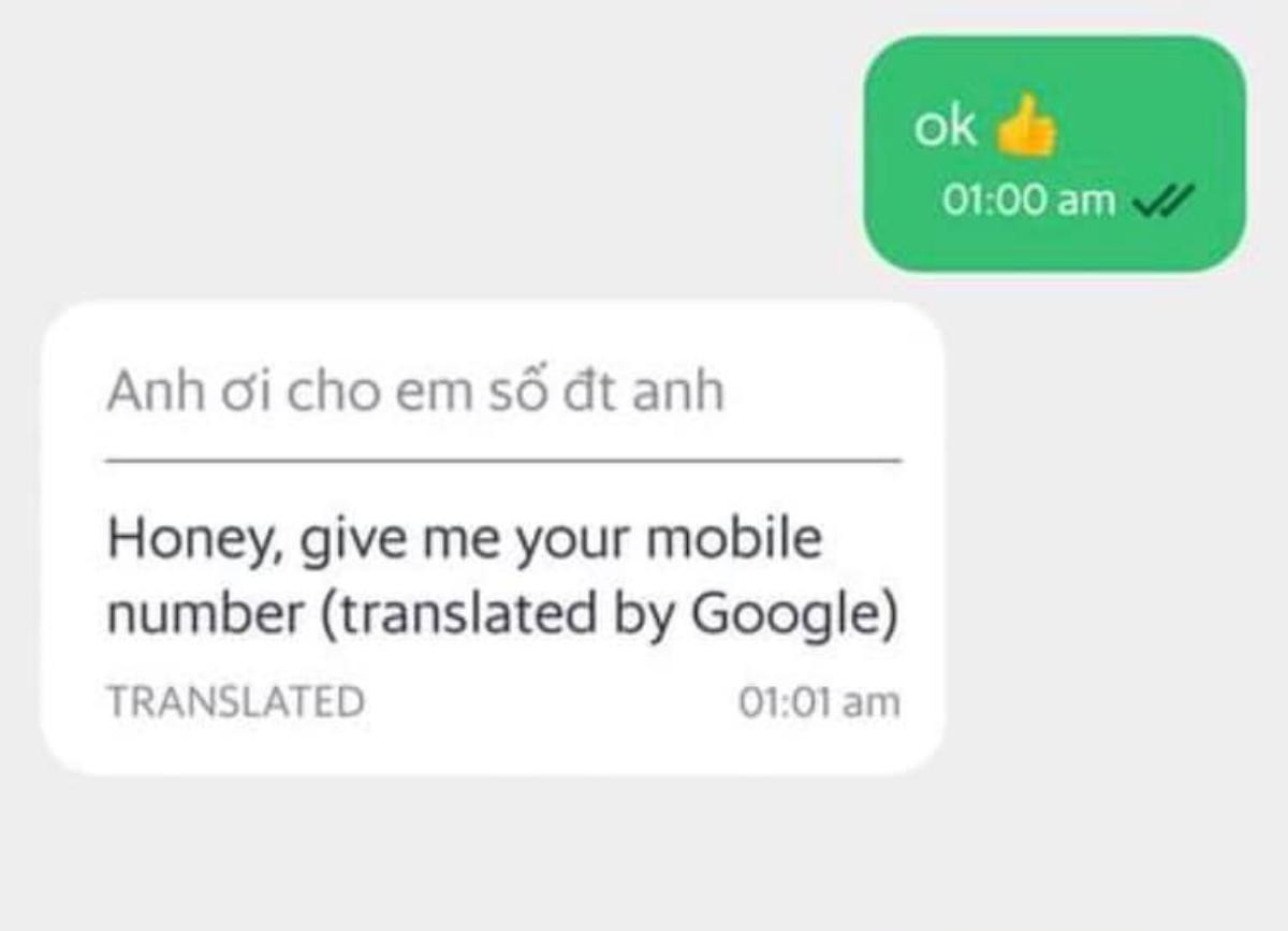 Xe ôm công nghệ và Google dịch có thù với nhau hay sao mà dịch cười ra nước mắt Ảnh 3