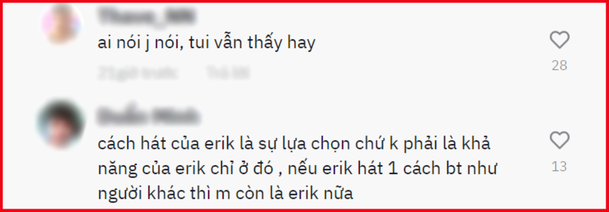 Chỉ hát live một đoạn ca khúc mới, giọng hát của Erik ra sao mà nhận được loạt khen ngợi từ dân mạng? Ảnh 4