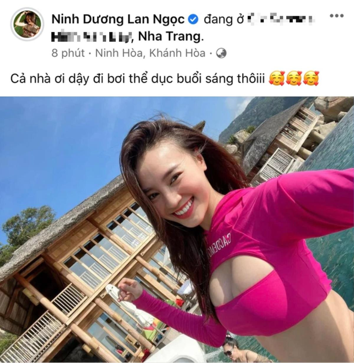 Khoe 'đôi gò bồng đảo' như muốn trào ra ngoài, Ninh Dương Lan Ngọc vướng nghi vấn 'tu sửa' Ảnh 1