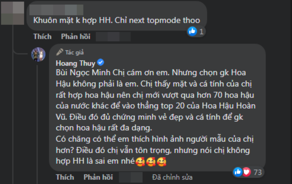 Phản ứng 'có cứng mới đứng được đầu gió' của Hoàng Thùy khi bị dè bỉu 'chẳng hợp Hoa hậu tí nào' Ảnh 5