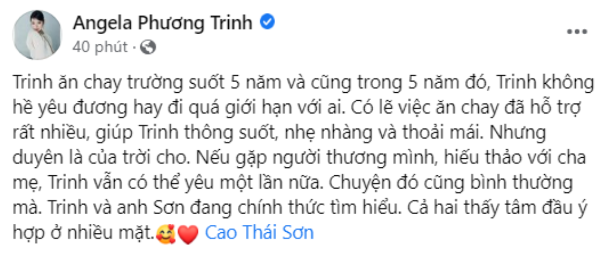 Cao Thái Sơn lên tiếng bảo vệ Angela Phương Trinh: 'Ai muốn phốt, anh hốt tất cả cho em' Ảnh 2