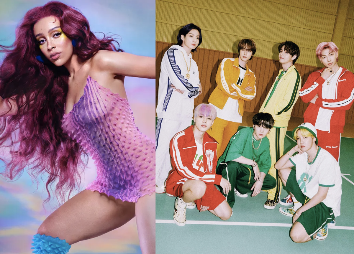 Doja Cat bất ngờ đề cập đến khả năng hợp tác cùng BTS: Sắp có thêm một màn collab bùng nổ? Ảnh 1