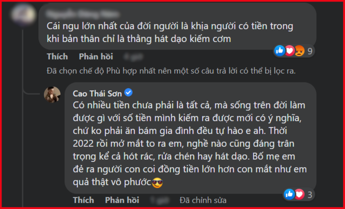 Đăng ảnh đi diễn nhưng lại bị công kích là 'thằng hát dạo', Cao Thái Sơn lập tức đáp trả 'căng đét'? Ảnh 4