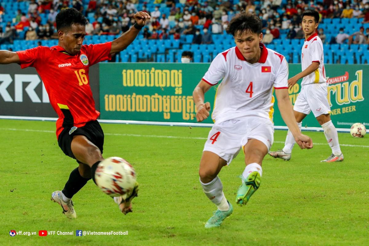 U23 Việt Nam thắng Timor Leste vào chung kết: Tuyệt vời quá, tinh thần Việt Nam! Ảnh 2