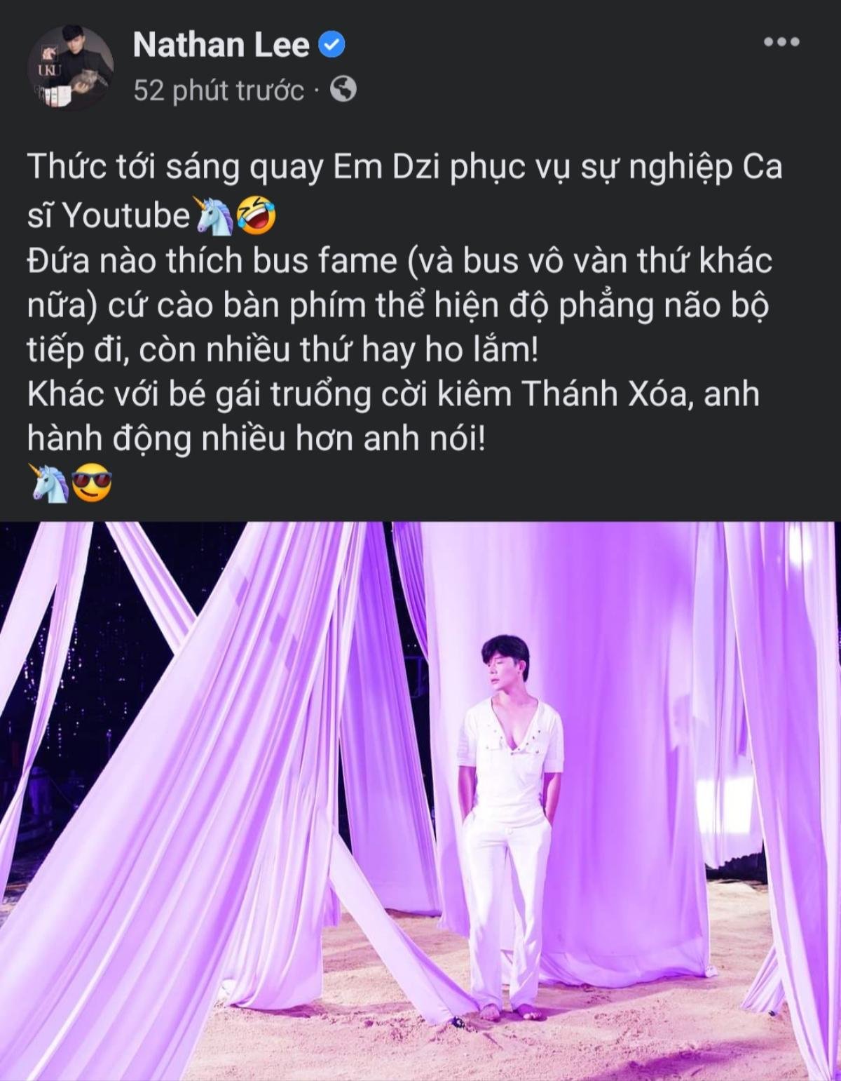 Nathan Lee làm điều này giữa drama với Cao Thái Sơn, gọi bạn trai Angela Phương Trinh bằng biệt danh mới? Ảnh 3