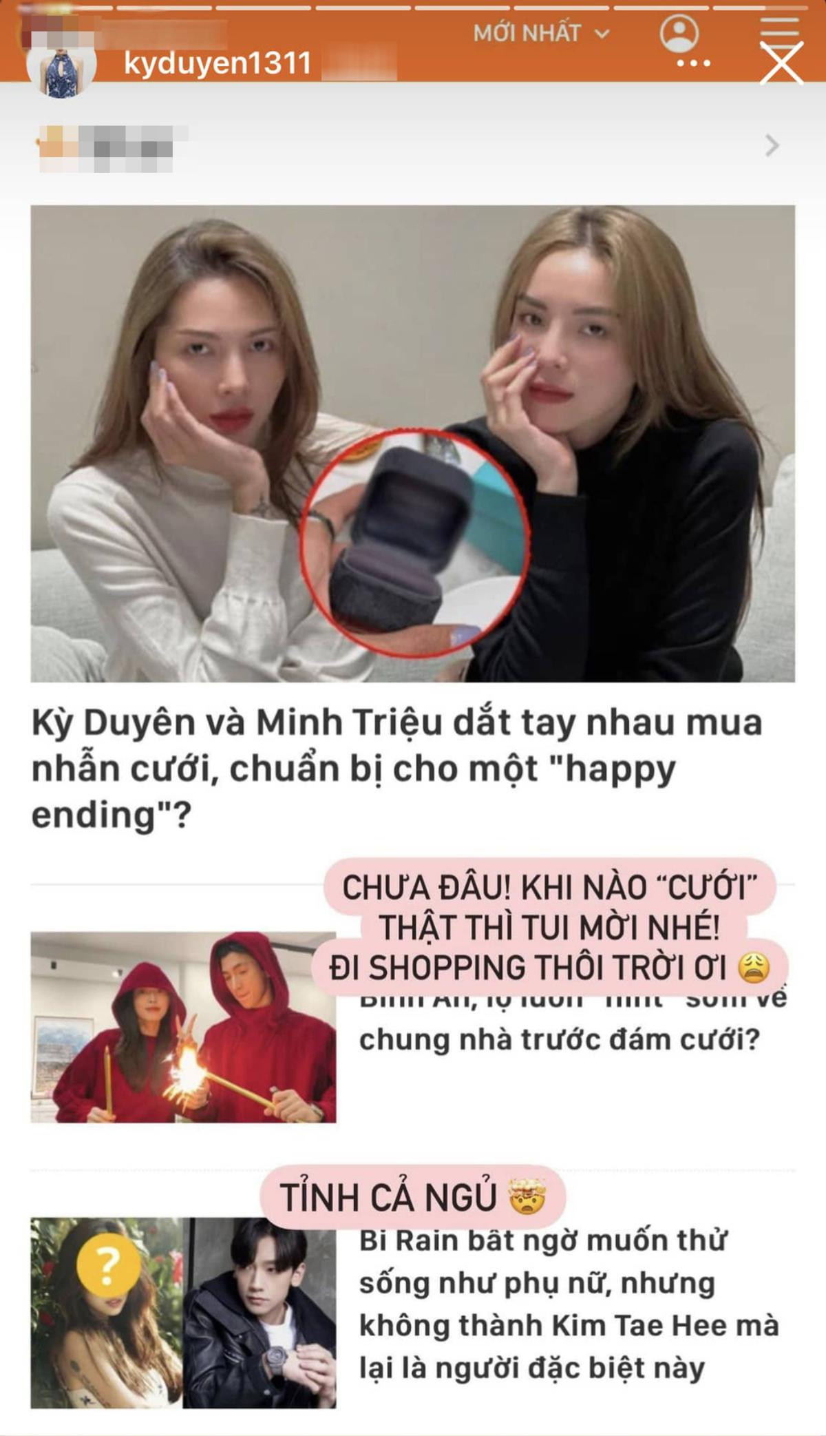 Kỳ Duyên lên tiếng trước thông tin mua nhẫn cưới cùng Minh Triệu Ảnh 3