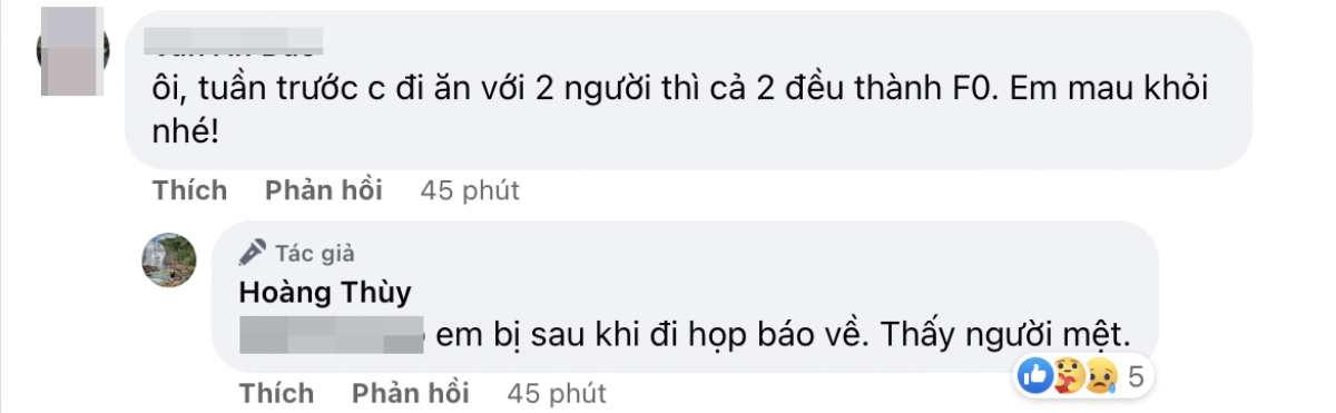 Á hậu Hoàng Thùy dương tính với Covid-19, nghi bị lây nhiễm từ họp báo Hoa hậu Hoàn vũ Việt Nam 2022 Ảnh 3