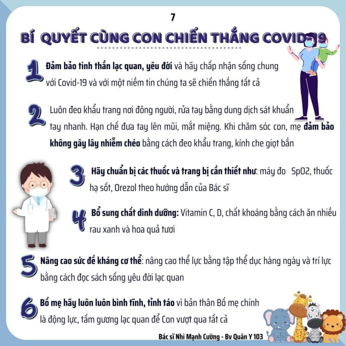 Trọn bộ cẩm nang, bí quyết cùng con 'chiến đấu' với dịch bệnh Covid-19 Ảnh 7