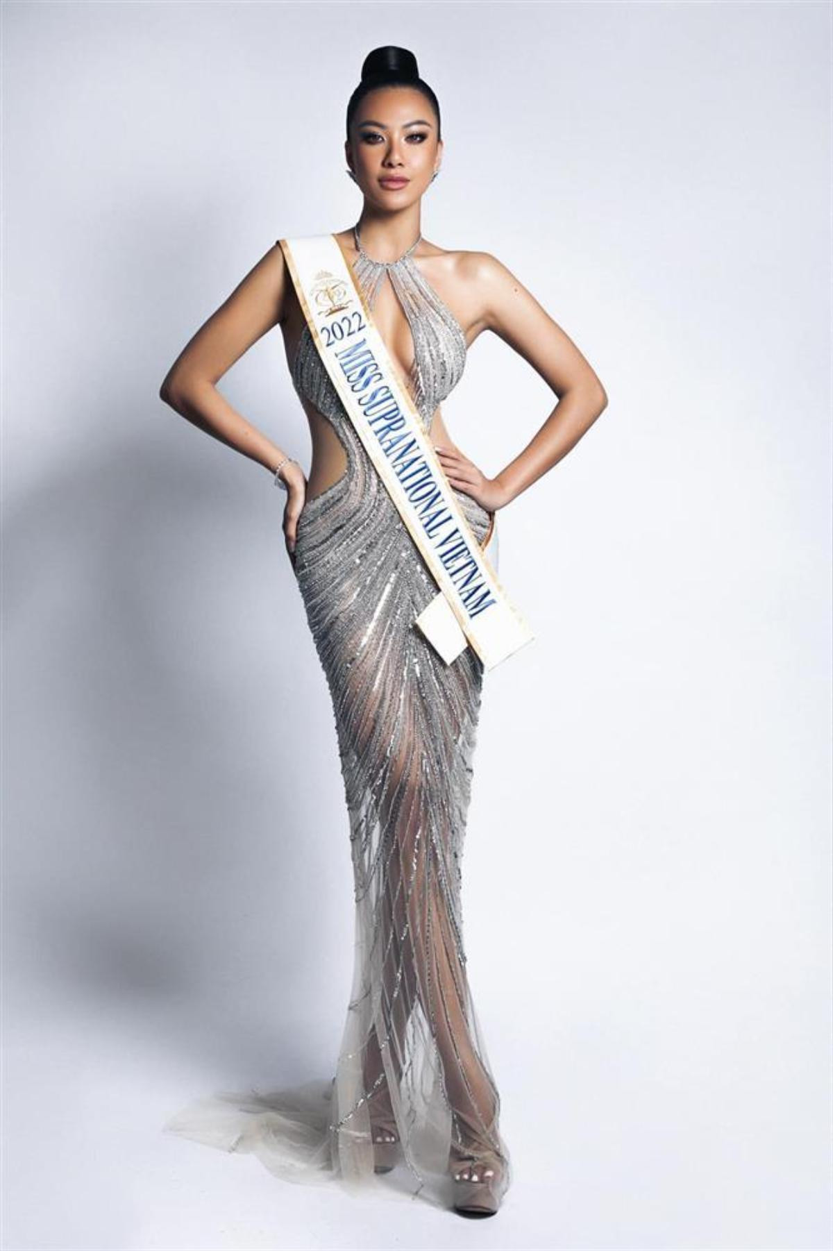 Miss Universe 2021 'thả tim' khi Kim Duyên thi Miss Supranational 2022 Ảnh 1