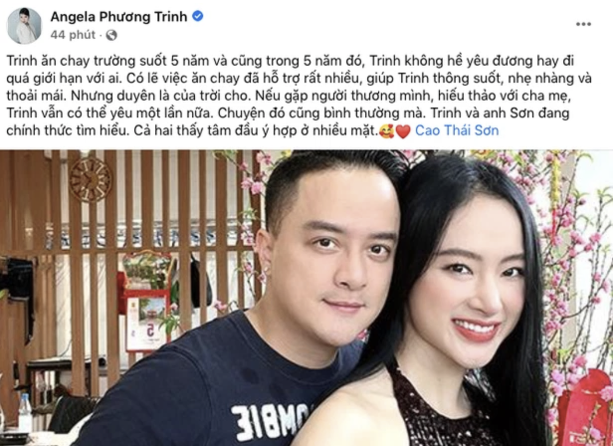 Cao Thái Sơn nói gì khi Angela Phương Trinh đột ngột 'dừng cuộc yêu' sau 3 ngày? Ảnh 3