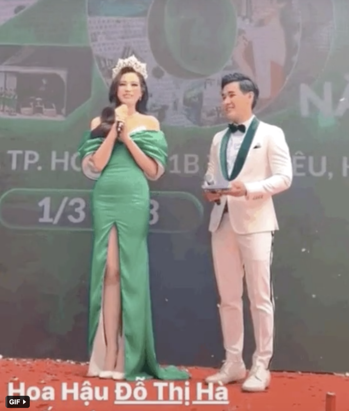 Đỗ Thị Hà khiến dân tình tranh cãi khi lộ vòng 2 to kém thon gọn trước thềm Chung kết Miss World Ảnh 1