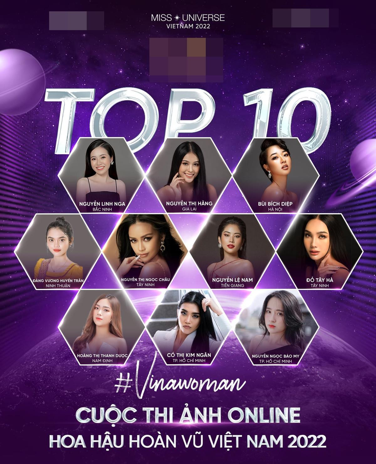 Ngọc Châu - Lệ Nam dẫn đầu danh sách Top 10 cuộc thi ảnh Online Miss Universe Vietnam Ảnh 1