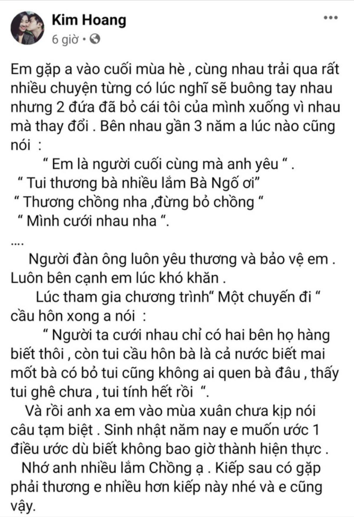 Vợ chưa cưới của sao nam Vbiz qua đời do sóng cuốn trôi giờ ra sao? Ảnh 6