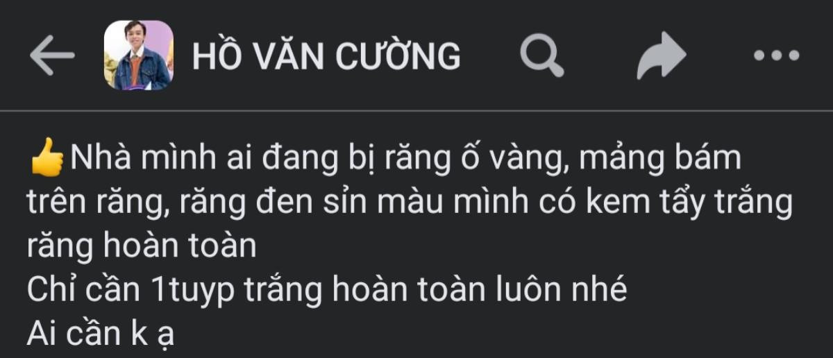 Nhóm FC hơn trăm nghìn thành viên của Hồ Văn Cường bỗng trở thành... chợ buôn đồ online Ảnh 5