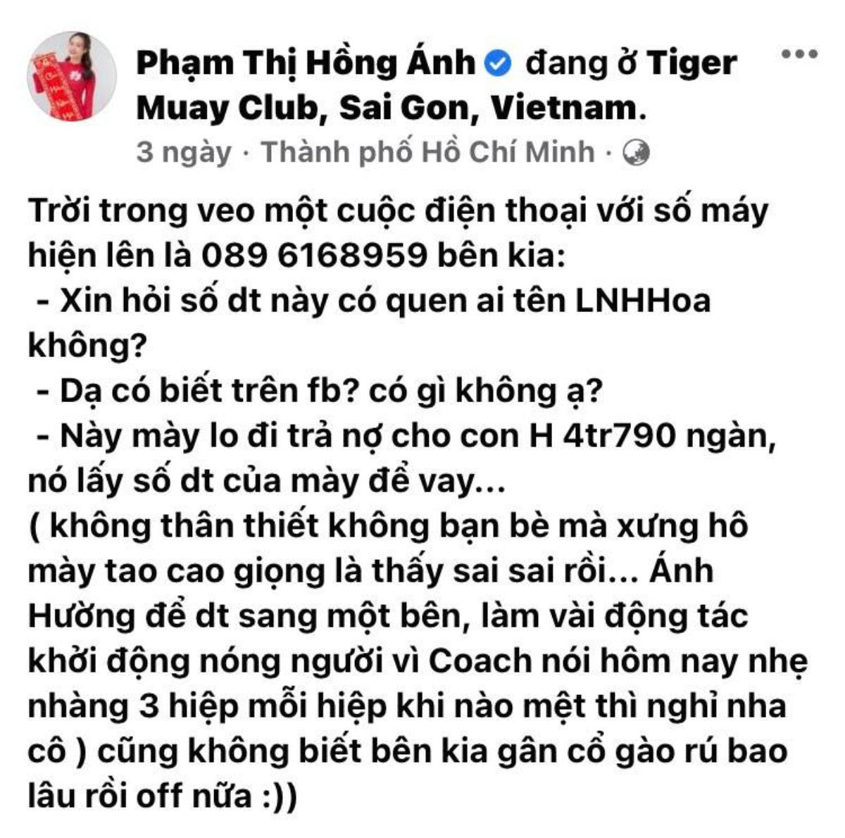 Không vay mượn, diễn viên Hồng Ánh, Châu Đăng Khoa liên tục bị người lạ hăm dọa, đòi nợ Ảnh 3