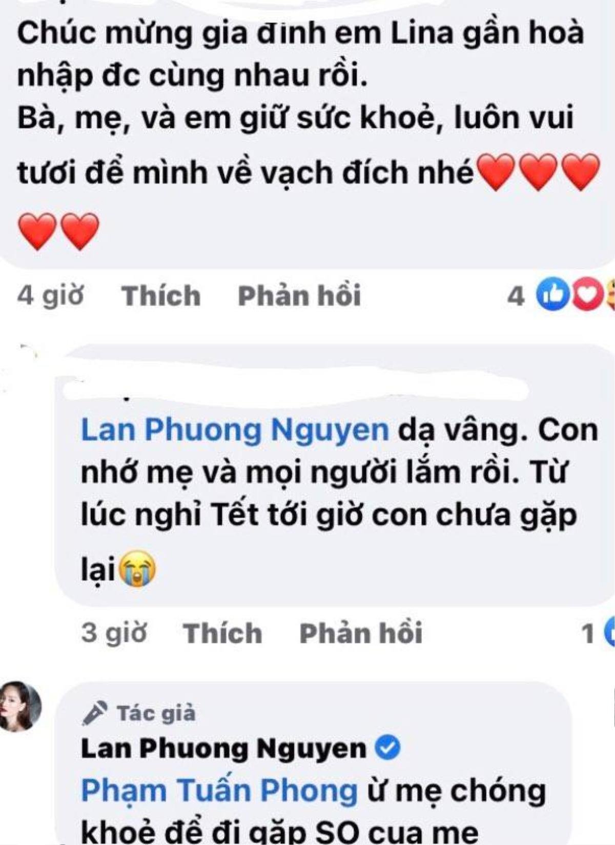 Lan Phương thông báo cả gia đình bị nhiễm Covid-19, sức khỏe mọi người ra sao? Ảnh 2